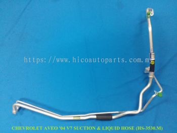 CHEVROLET AVEO '04 V7  SUC & LIQ HOSE  (HS-3530.M)