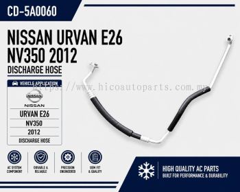 DISCHARGE HOSE- NISSAN URVAN NV350 / E26 VALEO (CD-5A0060/HS-4443.M)