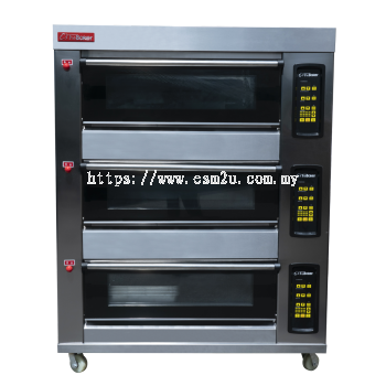 THE BAKER GAS  DIGITAL OVEN GAS  D39P SS