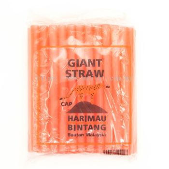 Cap Harimau Bintang Giant Straw