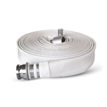 CANVAS FIRE FIGHTING HOSE 2" X 30M C/W COUPLING (13BAR)