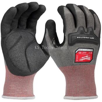 MILWAUKEE DIPPED ANTI-VIBRATION GLOVES - 48-73-8762