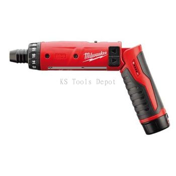 MILWAUKEE 1/4" HEX SCREWDRIVER W/ 2 UNITS M4!
