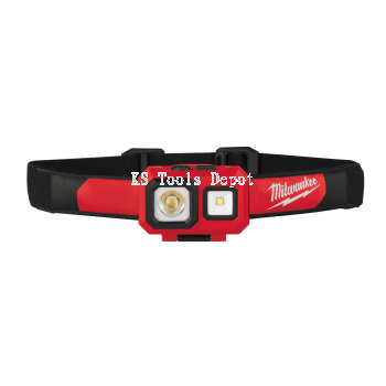 MILWAUKEE ALKALINE 450 MAX LUMENS SPOT FLOOD HEADLAMP (AAA) - HL-SF