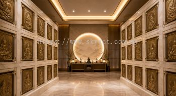 Custom Columbarium Niche Door Panel Design