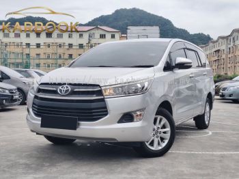 Toyota Innova 2.0E 2017 - Silver