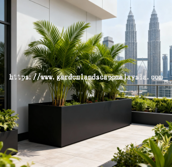 Extra Large Fiberglass Planter Box Supplier Malaysia PC1247-17203 马来西亚大型玻璃钢花盆花箱批发 Pembekal Kotak Penanam Gentian Kaca Ekstra Besar Malaysia