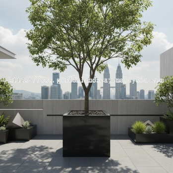 Modern Extra Large Fiberglass Planter Malaysia PC1247-17199  马来西亚现代超大型玻璃钢花盆 Penanam Gentian Kaca Moden Lebih Besar Malaysia