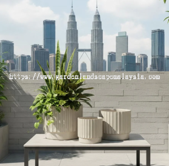 Ceramic Flowerpot Wholesale Supplier Malaysia PC1247-198456-3 - Eden Landscape Sdn Bhd