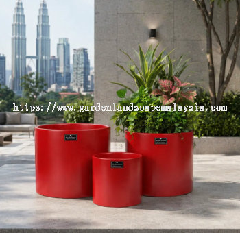 Ceramic Flowerpot Supplier KL City Center PC1247-18181-3RD | Eden Landscape Sdn Bhd