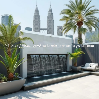 Custom-Made Water Fountain Manufacturers Kuala Lumpur Malaysia 马来西亚定制水池喷泉 Pengeluar Ciri Air Tersuai Malaysia
