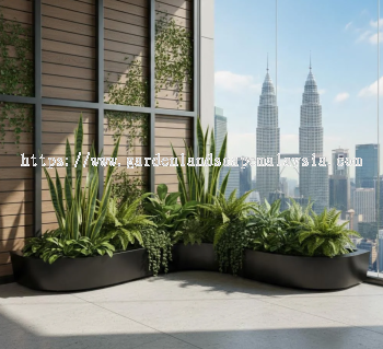 Trusted Modern Contemporary Garden Landscape KL City Center | Eden Landspace Sdn Bhd