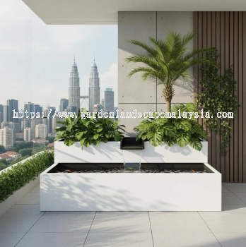 Trusted Water Fountain Contractor KL City Center Malaysia - Eden Landscape Sdn Bhd