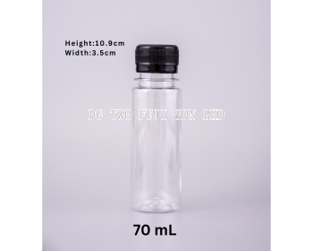 70 ML Round Bottle  (PGBR023 15C)
