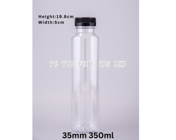 35mm 350ml Round Bottle (PGBR035-001 30C)