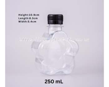 250ML PET Star Shape Bottle (28mm Neck) for Creative Drinks, Gift Packaging & Premium Branding