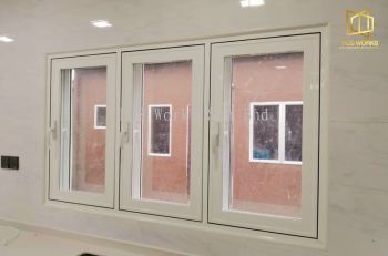 Security Mesh + Glass Window