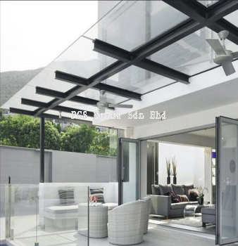 Aluminium Hollow Support Canopy