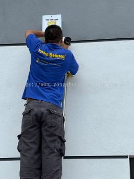 Cctv installation for factory at Banting Jalan inovatif 2/4