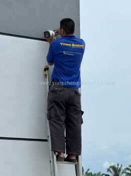 Cctv installation for factory at Banting Jalan inovatif 2/4