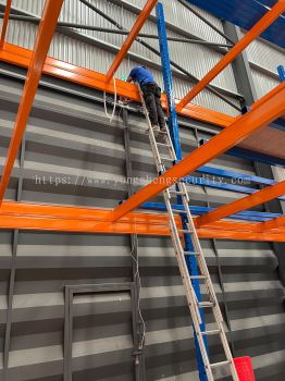 Cctv installation for factory at Banting Jalan inovatif 2/4
