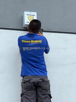 Cctv installation for factory at Banting Jalan inovatif 2/4