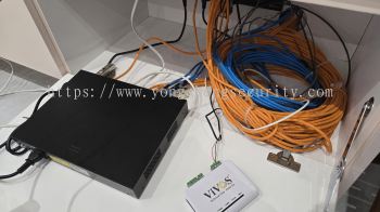 Internet AP &amp; Cat6 Cable Installation in Rawang