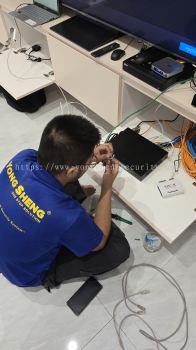 Internet AP & Cat6 Cable Installation in Rawang