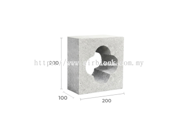 Airblock Clover Arc Ventilation Block AB#004