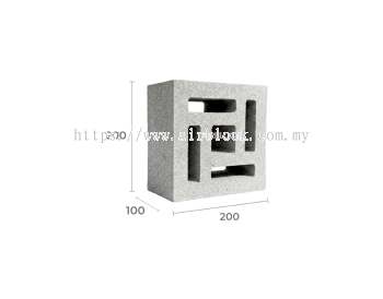 Airblock Horizon Grid Ventilation Block - AB#006