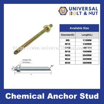 Chemical Anchor Stud
