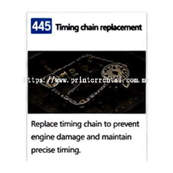 Timing Chain Replacement