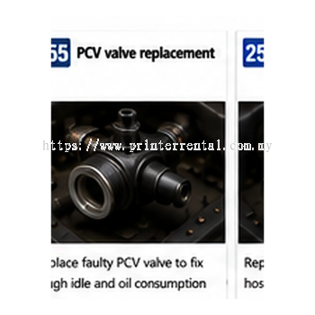 Pcv Valve Replacement