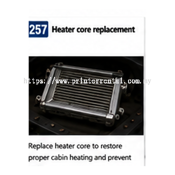 Heater Core Replacement