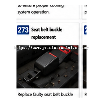 Seat Belt Buckle Replacement