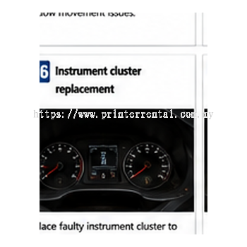 Instrument Cluster Replacement