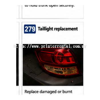 Taillight Replacement