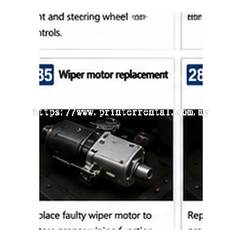 Wiper Motor Replacement