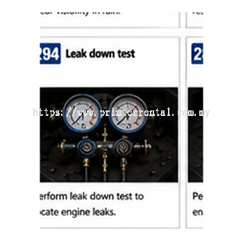 Leak Down Test