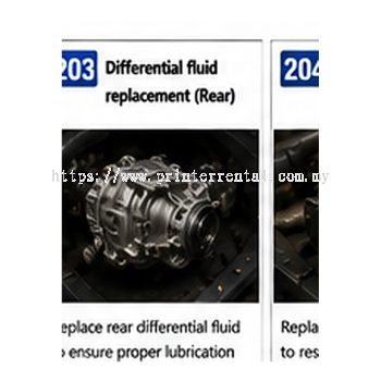 Differential Fluid Replacement Rear
