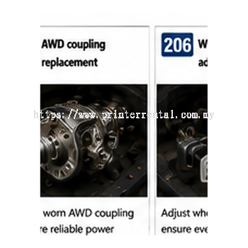 Awd Coupling Replacement