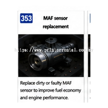 353 Maf Sensor Replacement