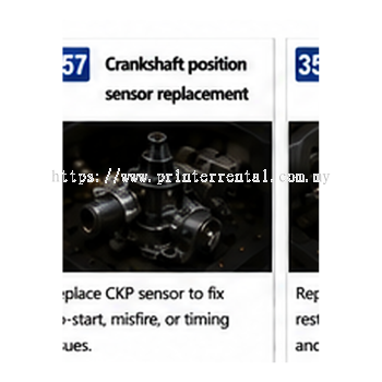 357 Crankshaft Position Sensor Replacement