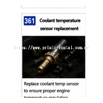 361 Coolant Temperature Sensor Replacement