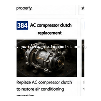 384 AC Compressor Clutch Replacement