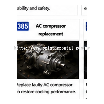 385 AC Compressor Replacement