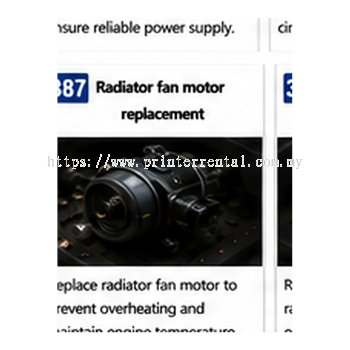 387 Radiator Fan Motor Replacement