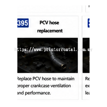 395 Pcv Hose Replacement