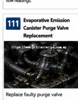 Evaporative Emission Canister Purge Valve Replacement