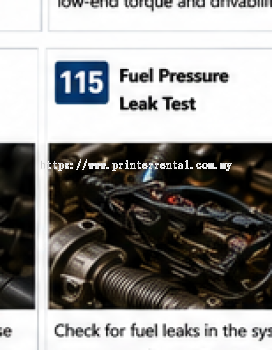Fuel Pressure Leak Test